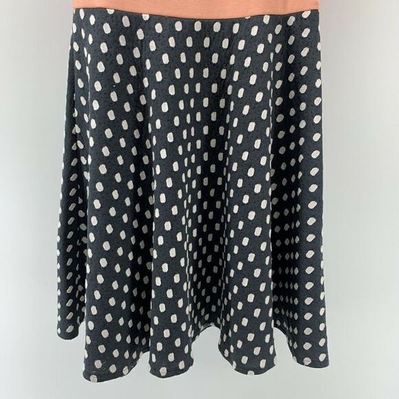 Judith March Fit Flare Sleeveless Polka Dot Dress - Picture 3 of 8